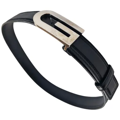 Vintage 2000s Gucci Leather Belt Size M