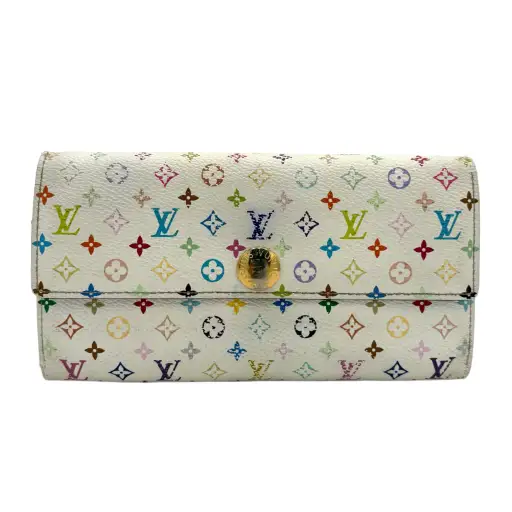 Louis Vuitton Sarah Multicolor Murakami Wallet