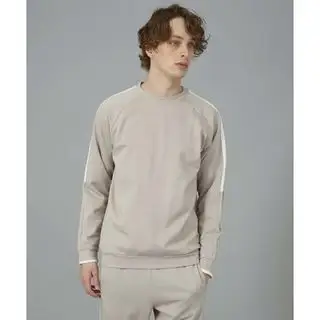 【グレージュ】サイドラインプルオーバー ゴーサンゴーイチプールオム(5351 POUR LES HOMMES)のメンズのトップス(スウェット)の商品詳細ページへのリンク