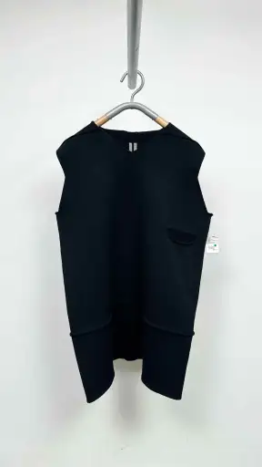 Rick Owens Oversized Knitted Long Vest