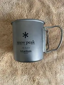 (未使用保管品)スノーピーク チタンシングルマグ　450 snow peak TITANIUM