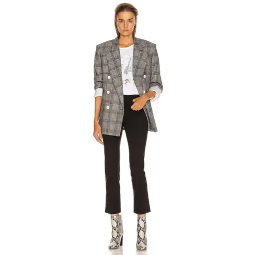 ISABEL MARANT Ovida Trouser Black Sz 2 Dress Pant Classic High Rise Straight Leg
