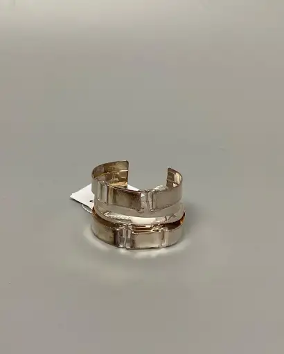 Double Belt Buckle Bracelet