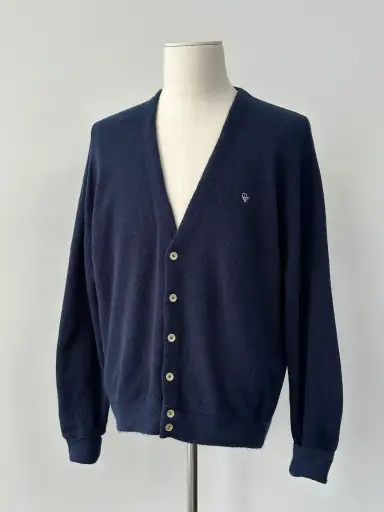 Christian Dior Monsieur 1990s Knit Logo Cardigan - M