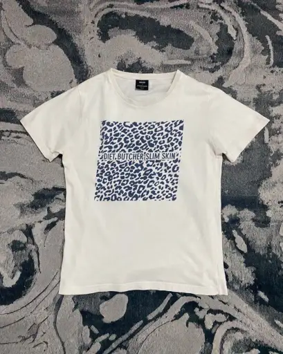 Authentic Diet Butcher Slim Skin Tiger Print Tshirt