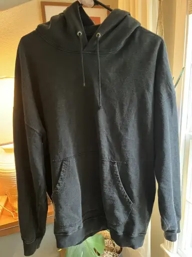 Evan Kinori x Lady White Co Black Hooded Sweatshirt (XL)