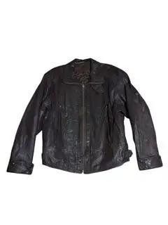 VINTAGE YOSHIYUKI KONISHI MULTI POCKET LEATHER JACKET
