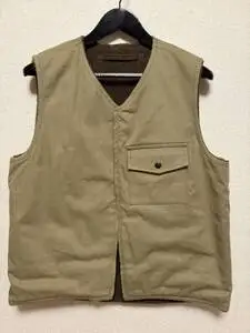 Nigel Cabourn ナイジェルケーボン リーバシブルベスト サイズ50