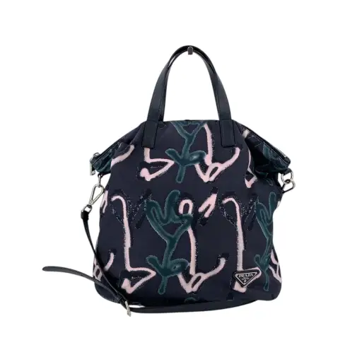 Prada Tote Bag Tessuto Stampato Collection