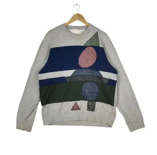 Vintage WALTER VAN BEIRENDONCK Abstract Geometric Patch