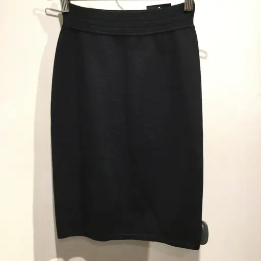Alaïa black elastic waist skirt 