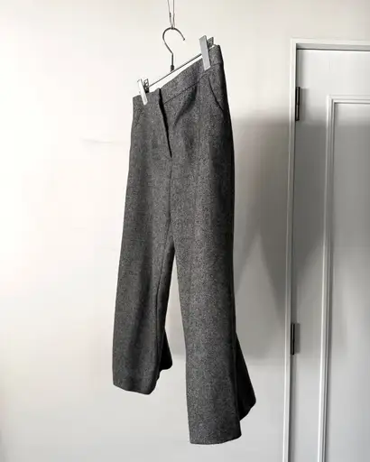 2000s Alexander McQueen Curved Pants