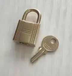 ヴィンテージ エルメス Hermes カデナ パドロック & キー 鍵