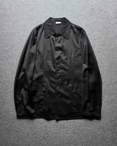 【DRIES VAN NOTEN】satin shirt jacket