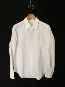 ＯＬＤ コムデギャルソン comme des garcons comme des garcons 袖テープライン 長袖シャツ【L's(SS)/白/Sランク】e6BE