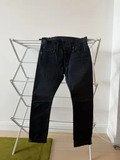 Pure Blue Japan x Blue In Green XX-011 deep indigo denim