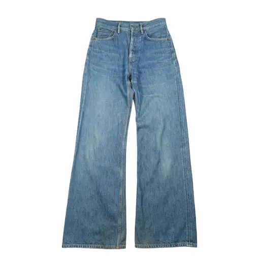 Acne Studios 2021F Dark Blue Trash Jeans