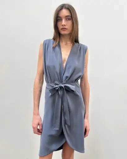 Balenciaga by Nicolas Ghesquière Wrap Dress