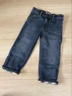 Burberry デニムパンツ4y=110㎝