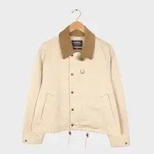 FRIZMWORKS Men's Cream Heritage Hunting Jacket - Size L