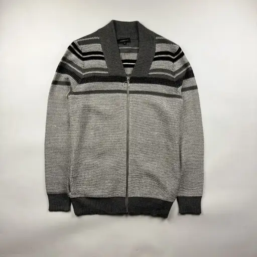 Kris Van Assche Merino Wool Zip Sweater