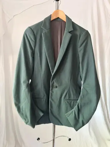 Devoa Crescent Sleeve Blazer