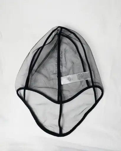 RICK OWENSS MESH HOOD LIDO SS24
