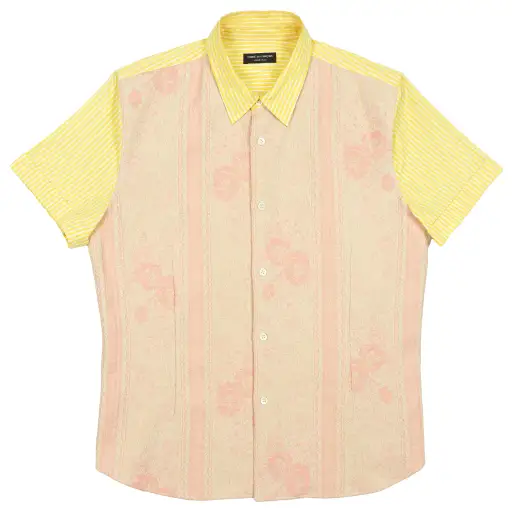 Comme des Garçons Homme Plus SS00 Gobelin Tapestry Rose Shirt