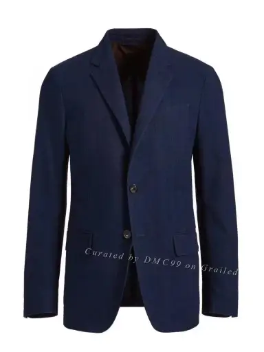 Emenegildo Zegna Dark Navy Blazer