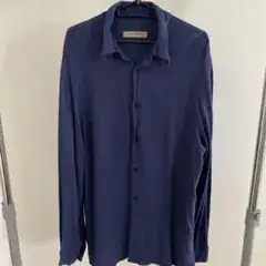 MASSIMO OSTI PRODUCTION 長袖シャツ ネイビー