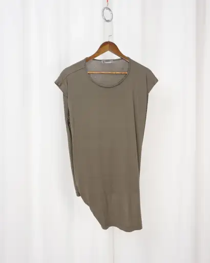 ISSEY MIYAKE Asymmetrical Wrap Shirt c.80's