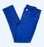 Loro Piana Royal Blue Denim Jeans Luxury Classic Nautical Coastal Preppy size 38