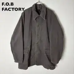 F.O.B FACTORY コットンキャンバス　カバーオール