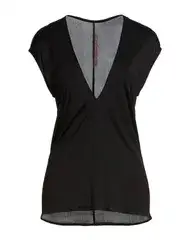リックオウエンスリリーズ レディース トップス シャツ RICK OWENS LILIES Black ブラック