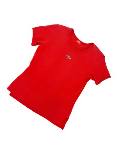 Vivienne Westwood 90s red orb t-shirt