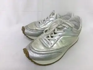 COMME des GARCONS COMME des GARCONS×SPALWART コムデギャルソン コムデギャルソン×スパルウォート シルバースニーカー 靴 37