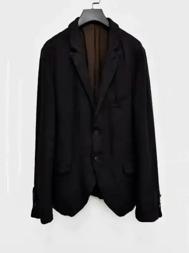 Sz M Geoffrey B.Small Luigi Parisotto Linen/Wool Jacket