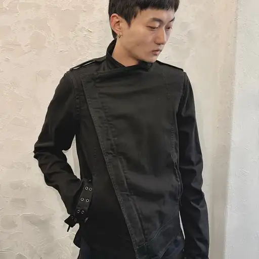 가레스퓨 08aw 본디지 페티쉬 펜싱자켓