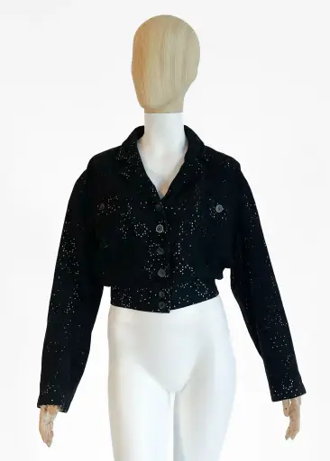 Alaia Suede Jacket Spring 1989