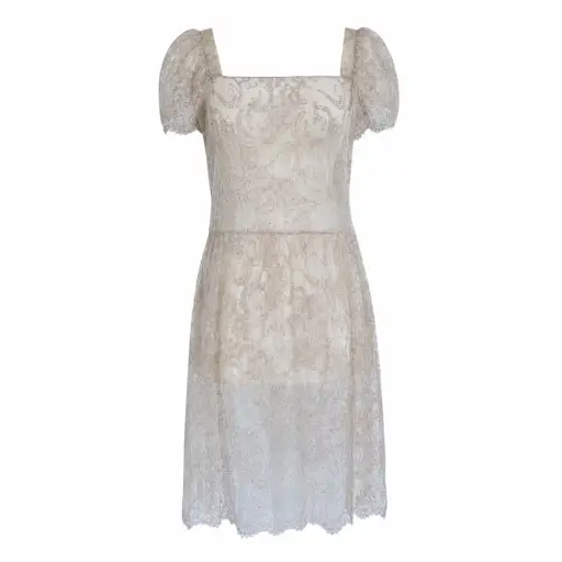 Chloé Fall Winter 1999 Runway Lace Dress