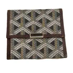 ゴヤール GOYARD コインケース ゴヤールディンキャンバス 茶 ブラウン 黒 ブラック ■BM ☆AA★