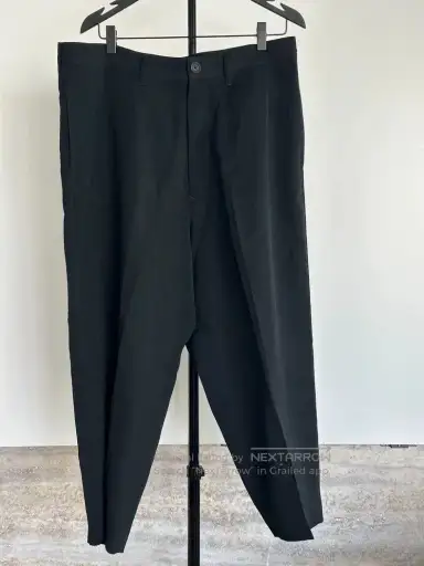 Yohji Yamamoto Mainline Plain Suit Pants.