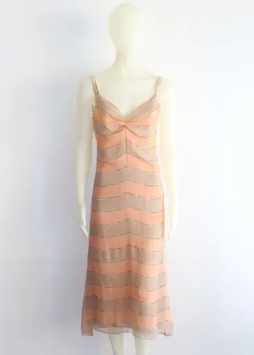 Prada Runway Fall 2000 Silk Dress