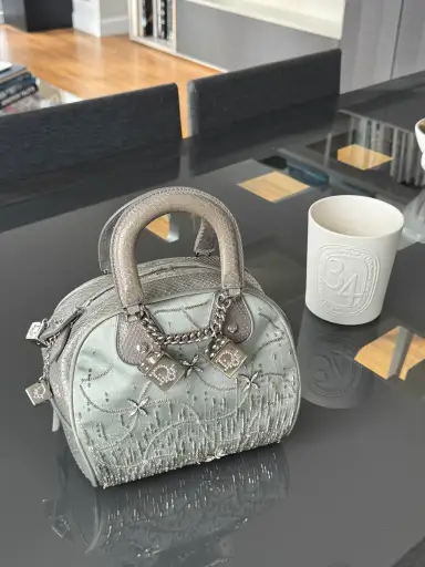 Christian Dior 2004 Gambler Bowler Bag