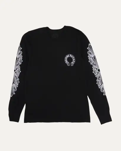 Horseshoe Logo Thermal Long Sleeve T-Shirt