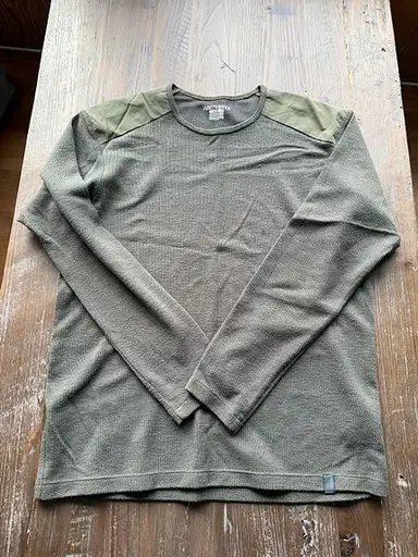 Arc’teryx langermet herretrøye Ull L olivengrønn