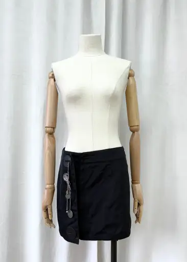 Dirk Bikkembergs key chain skirt, early 2000’s