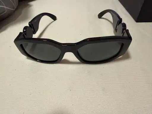 Versace brille schwarz