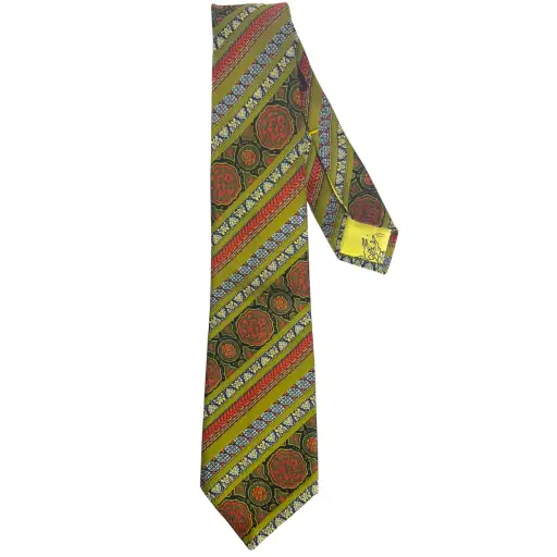 Vintage Brioni for Holt Renfrew Silk Necktie Made in Italy c. 1978–1982