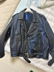 phenomenon ライダース レザージャケット クラッシュ ダブルライダースジャケット ヴィンテージ